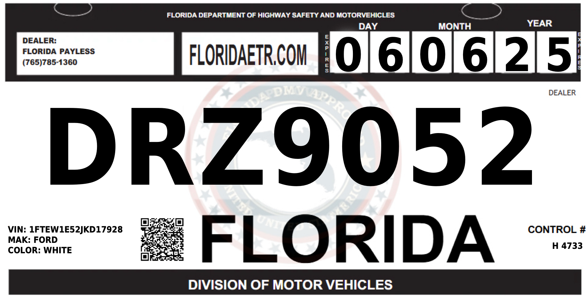 florida license plates